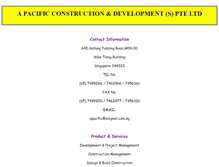 Tablet Screenshot of apacific.com.sg